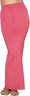 [NYKD] Women's Seamless Spandex Saree Shapewear for Women Petticoat/Peticote with Side Slit - NYSH01