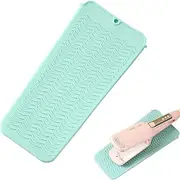 Silicone Hair Straightener Mat - Travel Hair Straightener Mat - Anti-Scald Protection Mat, Heat Resistant Portable Mat for Curling Irons, Flat Irons and Hair Styling Tools Wynott