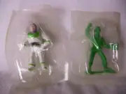 Toy Story Cereal Box Giveaway Figure Lot Buzz Lightyear & Green Army Man Sealed