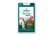 Sporn Large Black Big Dog Halter Harness for Necks 48cm to 60cm