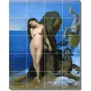 Jean Ingres Mythology Tile Mural PT04716. 32 x 40 (20) 8x8 tiles