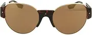 McQ - MQ0001S, Geometric, metal, men, GOLD HAVANA/BROWN(003), 53/18/130