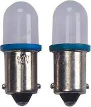 T-10 LED Bulb BA9S Blue 12V 2pcs/Card