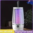 Bug Zapper Trap Lamp USB Rechargeable Electric Fly Catcher Tent Camping Tools OZ