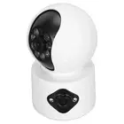 Home Security Camera Dual 2MP Lens Wireless WiFi Two Way Intercom Indoor Cam SLK