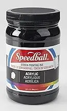 Speedball Acrylic Screen Printing Ink 946 ml, Black