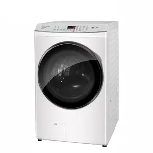 Panasonic國際牌 16公斤 變頻溫水洗脫滾筒洗衣機 晶鑽白 NA-V160MW-W