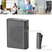 Portable Upgraded Voice Amplifier with Wireless Lapel Microphone for Teachers