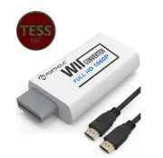 PORTHOLIC Wii to HDMI Converter 1080P for Full HD Device, Wii HDMI Adapter…….
