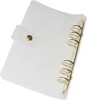 KALLORY A5 Binder Cover Glitter Binder Notebook for School Office Creative Writing