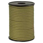 100FT 550 Paracord, 4mm 9 Strand Parachutes Cord Spool, Khaki