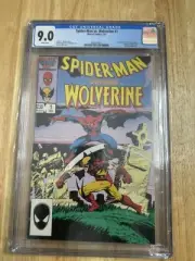 Spider-Man Vs. Wolverine #1 CGC 9.0 (Marvel Comics February 1987)