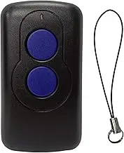 QSDIYRF Replacement for M802 Blue Garage Remote Compatible with M230T M430R [Sold Between 1994 to 2001] Garage Door Openers 40.685MHz 12 Dip Switches 2-Button Garage Door Remote Control (1 Pack)