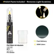 Touch Up Paint For Opel All Models 871 Fir Green With Polish Paste