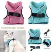Cat Dog Harness Leash Set Light Soft Walking Jacket Running escape proof EC
