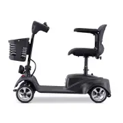 Electric Mobility Scooter 4 Wheel Foldable 8km/h 20km Range Front LED Light