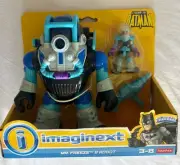 Imaginext Batman DC Super Friends Mr. Freeze & Robot Figure Set Fisher-Price New