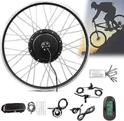 Electric Bike Conversion kit 20 ”, 24”, 26 ”, 27.5”, 28 ”, 29”, 700c Rear Wheel Freewheel E-Bike Conversion Kit ， Pedelec Conversion Kit with LCD Display Cycling Hub Conversion Kit(36V/250W,28inch)