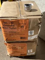 FireLock IGS 1 x 2.1/2-3 Grooved Carbon Steel Weld Outlet 33.7x76.1-88.9 No.142