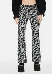 [Milk It] Zebra Print Wild Jeans
