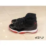 MEIJI 明治明治明治真圖NKAIR JORDAN 11 BREDBLACK RED DUNK 高雕AJ11黑色籃球鞋