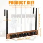 Laundry Room Hanger and Storage Tool Solid Multipurpose Mop Rack Hanger EmqYL
