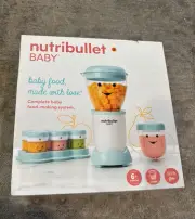 Nutribullet Baby Bullet Food Blender New Sealed Food Making System BPA Free