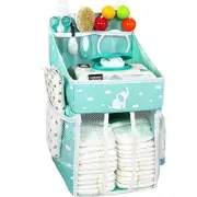 Cradle Star Diaper Caddy - Changing Table Baby Organizer - Hang on Crib, Multipl