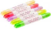 Warm Girl 5 Pcs Acetone Nail Art Polish Corrector Remover Pen with 15 Changeable Tips