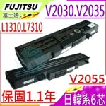 FUJITU 電池-富士 電池 AMILO V2030 L1310 L1310G L7310 L7310G V2035 V2055 SMP-LMXXPS6 21-92348-01