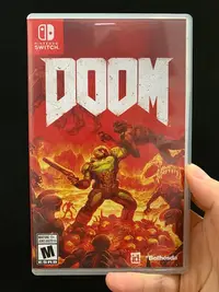 在飛比找Yahoo!奇摩拍賣優惠-毀滅戰士 DOOM switch 任天堂游戲卡帶 NS