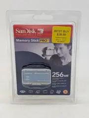 SanDisk MagicGate 256MB Memory Stick Pro Brand New Sealed MemoryStick Magic Gate