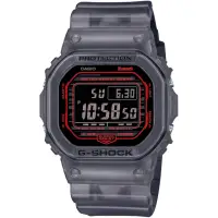 在飛比找momo購物網優惠-【CASIO 卡西歐】G-SHOCK 街頭潮流半透明藍牙電子