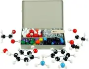 Chemistry Molecular Model Kit for Student or Teacher -240 Pieces, 86 Atoms, 1...