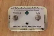 Original TRUTH AMP ©™ - UHF VHF HDTV Digital TV Antenna Signal Booster Amplifier