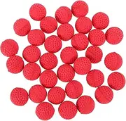 ERINGOGO 50pack Eva Foam Balls Soft Safe Versatile Tiny Foam Spheres for Ball Target Shooting Games Red Compact for On-The-go Fun