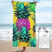 Colorful Pineapple Quick Dry Towel Microfiber Sports Gym Shower Home Use Hiking Bathroom Multifunctional