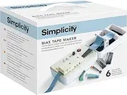 Simplicity Bias Tape Maker to Create Customized Bias and Quilt Binding Tape (3881925AUK)