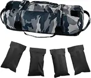 Sand Bags for Weight Training,Workout Sandbags for Heavy Training | Muscle Exercise Sand Bags with Multiple Handles for Gym, Outdoor, Running, Yoga
