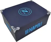 Enzo Castellano SSC NAPOLI Napoli 124001 Set of 10 Themed Rectangular Paperboard Storage Box with Napoli Logo and Team Colours