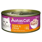 Aatas Tantalizing Tuna & Crab in Jelly Wet Cat Food - 80g / 80g