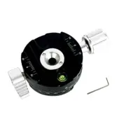 360 Panoramic Rotating Quick Release Plate Clamp Tripod Head Universal DSLR