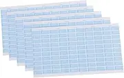 PLAFOPE 500pcs Date Sticker Rectangle Warning Label Tamper Evident Stickers Broken Damage Sticker Tamper Evident Security Seals Tamper Proof Decals Tamper Proof Labels Blue Paper