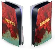 Official Far Cry 6 Graphics Logo Vinyl Faceplate Sticker Gaming Skin Decal Cover Compatible with Sony PlayStation 5 PS5 Disc Edition Console
