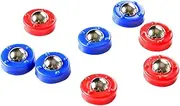 Hellery 8Pcs Shuffleboard Pucks Curling Pucks, Tabletop Sliding Pucks for Kids, Adults Shuffleboard Table Accessories for Party