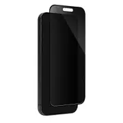 [EFSGPRAE609BLA] Privacy Glass Screen Armour for iPhone 15 / 16 - Black Transparent