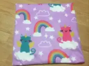 Cat kitty fleece pad play mat unicorn unicat catnip refillable handmade New