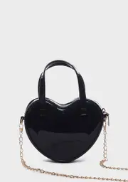 Noir How Beautiful Heart Bag