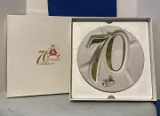 Vintage MONTECRISTO 1935-2005 70th Anniversary Cigar Ashtray in Original Box