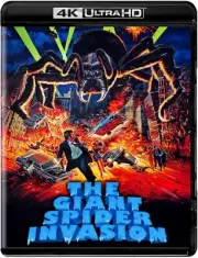 GIANT SPIDER INVASION New Sealed Ltd Ed 2024 MOVIE & MORE 4K ULTRA HD BLU RAY
